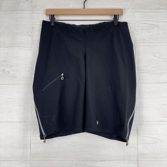 Assos Rally Cargo Cycling Shorts Women XL Black Mountain Bike Side Zip Off Road - Picture 15 of 15